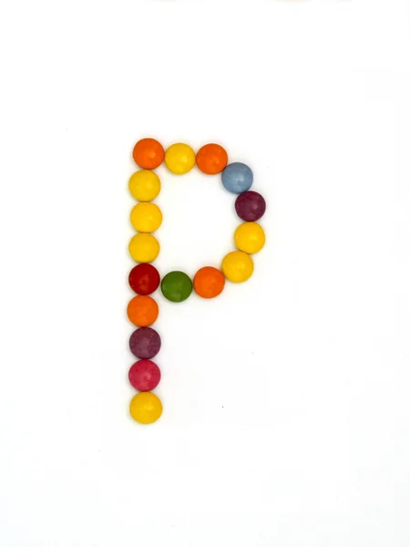 Letter P — Stock Photo, Image