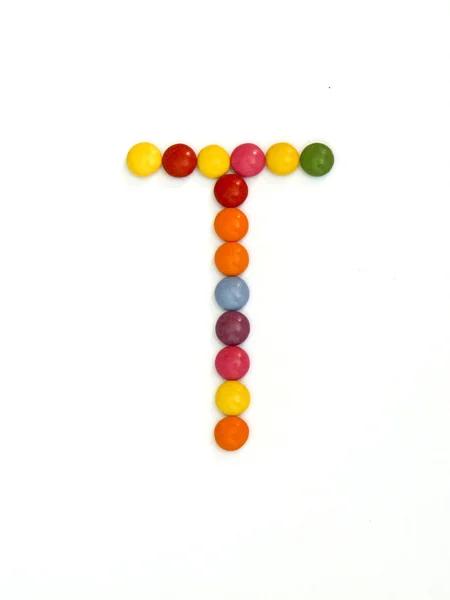 Letter T — Stock Photo, Image