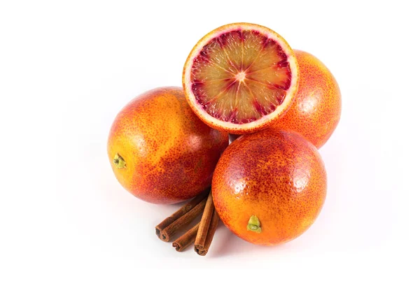 Sicillian pomarańcze z cynamonem — Zdjęcie stockowe
