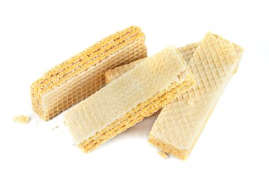 Beyaz arka plan üzerinde izole gofret