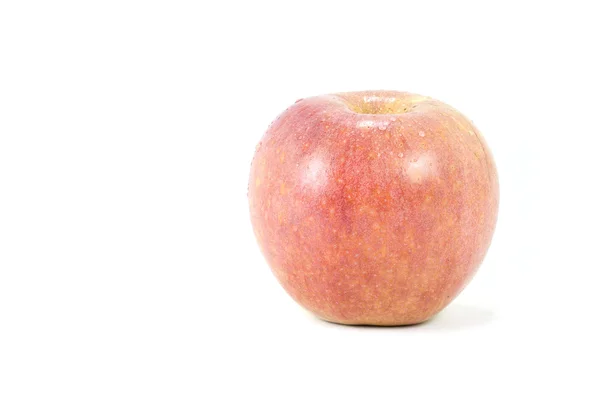 Färskt rött äpple. — Stockfoto