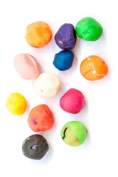 Set of colorful plasticine for kid — Stock Photo, Image