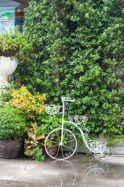 Bisiklet oluşturan çelik.