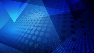 Soyut mavi ışık ve gölge teknolojisi yaratıcı arka plan. Vektör illüstrasyonu.