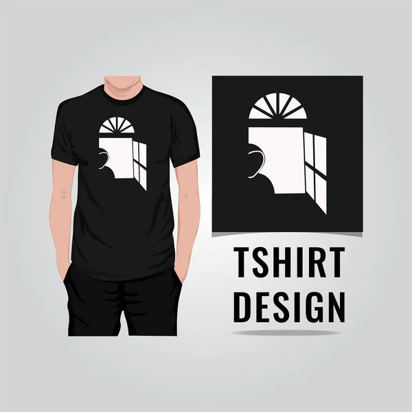 ミステリーゲストTシャツデザインベクトルイラスト — ストックベクタ