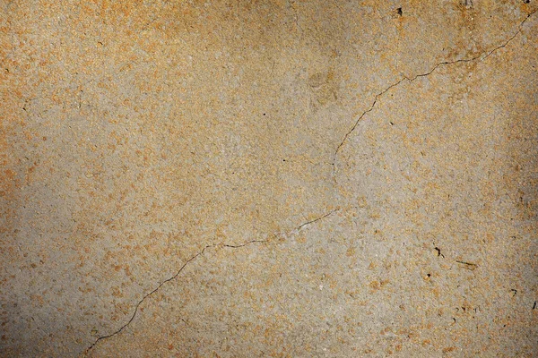 Fragment Betonové Stěny Prasklinami Sádrovými Vadami Textura — Stock fotografie