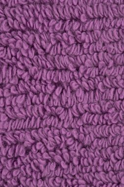 Renkli banyo havlusu, yumuşak terli kumaş, doku.