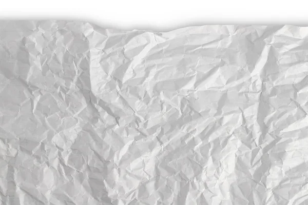 Buruşmuş Beyaz Kağıt Mavi Bir Kafes Doku — Stok fotoğraf