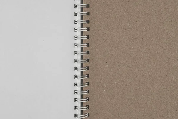 Caderno Empresário Com Arquivo Zíper Folhas Uma Régua Isolar — Fotografia de Stock