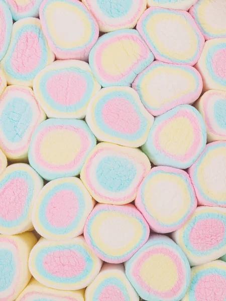 Plakjes Veelkleurige Vruchtenmarshmallows Zoet Patroon — Stockfoto