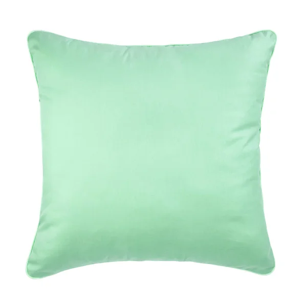 Pillow Cotton Cover Isolate White Background — Stock Photo, Image