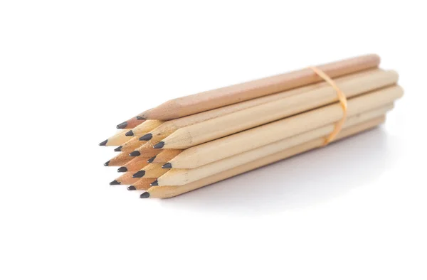 Naturlig trä pennor — Stockfoto