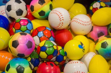 çocuklar için çeşitli küçük spor topları