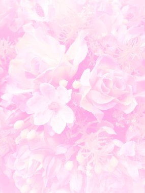 Bulanık kumaş pembe gül arkaplanı