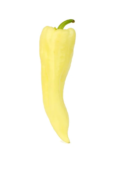 Frischer Paprika Isoliert Auf Weißem Hintergrund Gemüse — Stockfoto