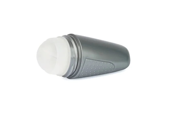 Mockup Aberto Roll Desodorante Antitranspirante Isolado Fundo Branco — Fotografia de Stock