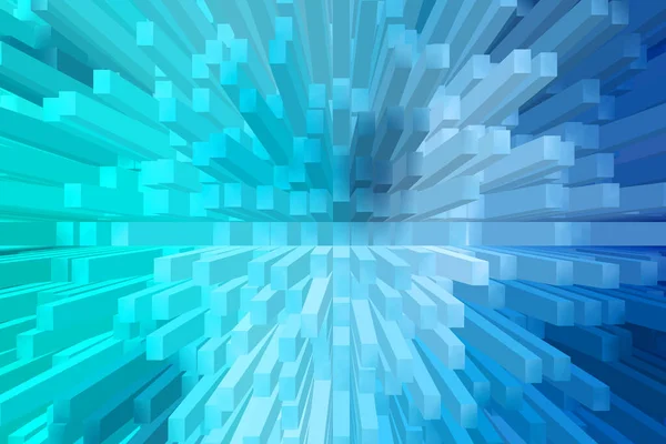 blue abstract background. geometric texture of blue squares