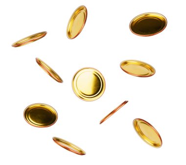 Koruma için kapaklar beyaz arkaplanda izole edildi. düşen günbatımı örtüleri