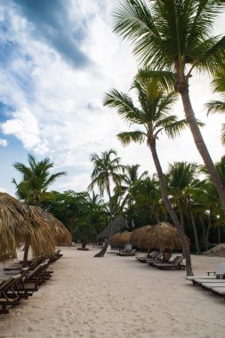 Atlantik Okyanusu üzerinde lüks resort.