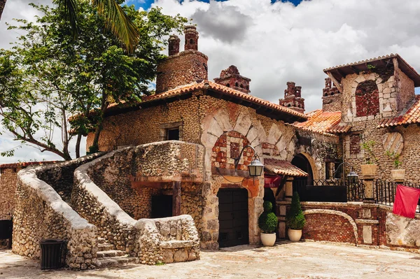 Antik köy altos de chavon — Stok fotoğraf