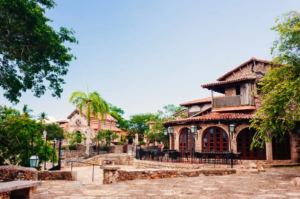 หมู่บ้านโบราณ Altos de Chavon — ภาพถ่ายสต็อก