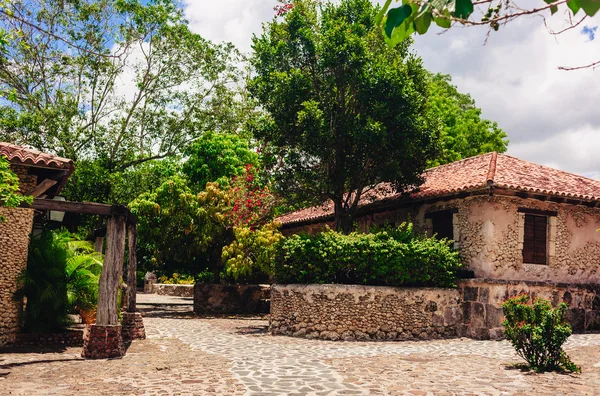 Antik köy altos de chavon — Stok fotoğraf