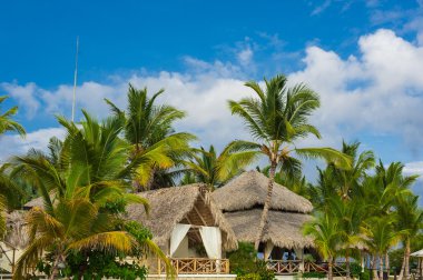 Atlantik Okyanusu üzerinde lüks resort.