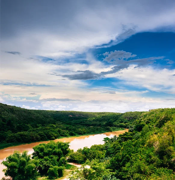 Tropical river Chavon in Dominican Republic — Stock Photo, Image