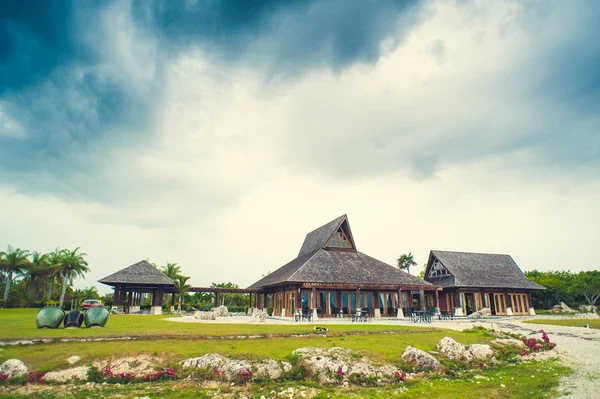 Luxusní villa hotel — Stock fotografie