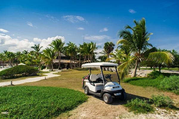 Golf car — Stock Photo, Image