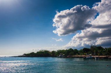 panoramik plaj tropikal