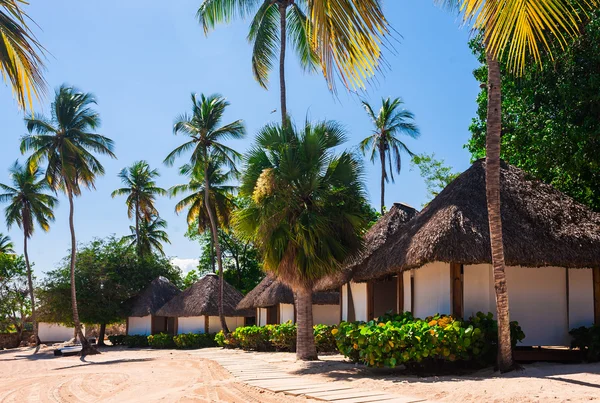 Casa de playa tropical — Foto de Stock