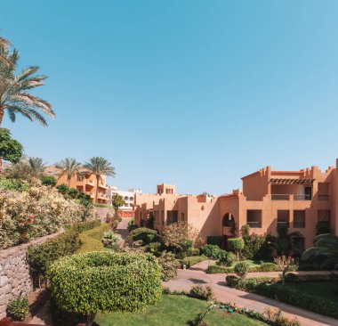 Palmiyeli lüks tatil köşkü