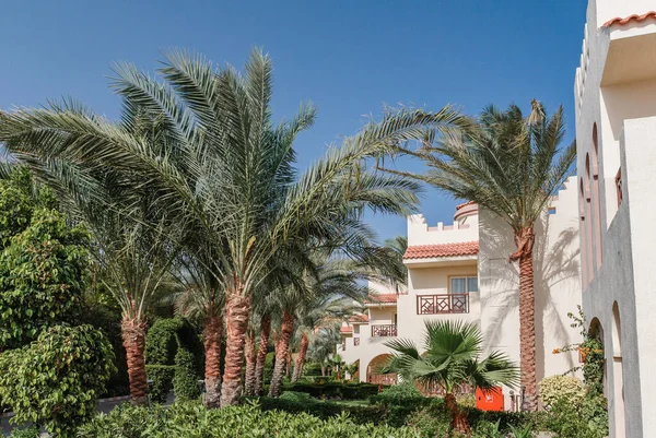 Modern ve lüks bir konut - yaşam tarzı konsepti. Kocaman, lüks bir ev.