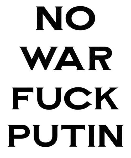 NO WAR FUCK PUTIN. FREE UKRAINE PUTIN HITLER- NO WAR STOP PUTIN I Support Ukraine Anti Putin Kiev Russians Support The Ukraine Stand With Ukraine Flag —  Fotos de Stock