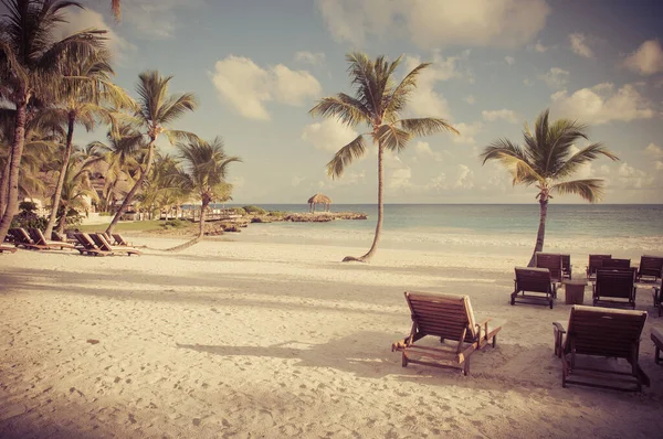 Tropik Cenneti Dominik Cumhuriyeti Seyşeller Caribbean Mauritius Filipinler Bahamalar Uzak — Stok fotoğraf