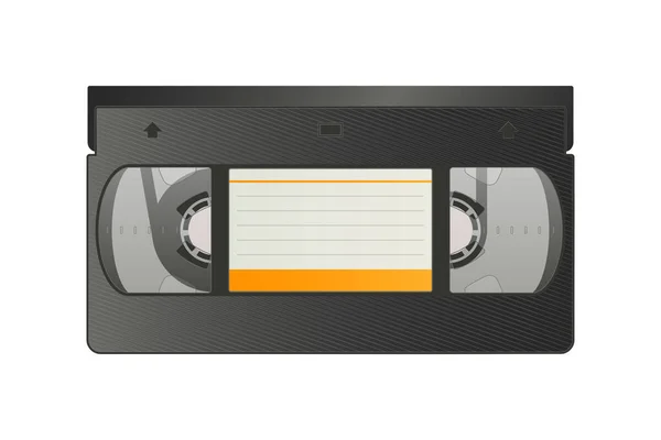 Oude Analoge Vhs Tape — Stockvector