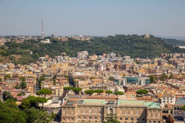 aerial view of rome italy