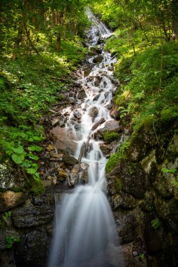 dağ dere şelale uzun pozlama