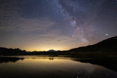 milky way in switzerland grimsel pass