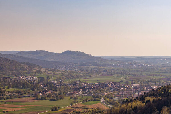 Franconian Switzerland Ebermannstadt panorama