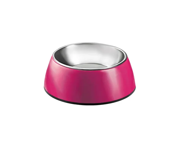 Pink Pet bowl — Stock Photo, Image