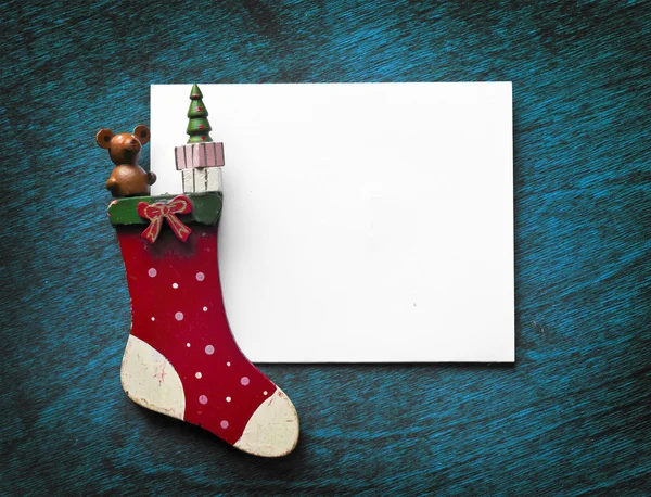 Weihnachtssocke als Geschenk — Stockfoto