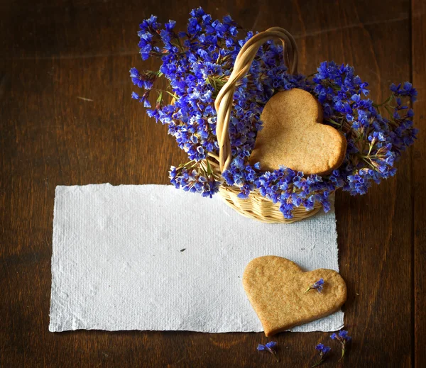 Söt hemmagjord socker cookies — Stockfoto