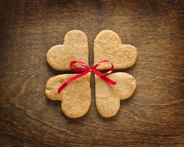 Sladké domácí perník cookies — Stock fotografie