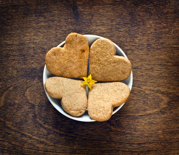 Galletas de jengibre caseras dulces —  Fotos de Stock