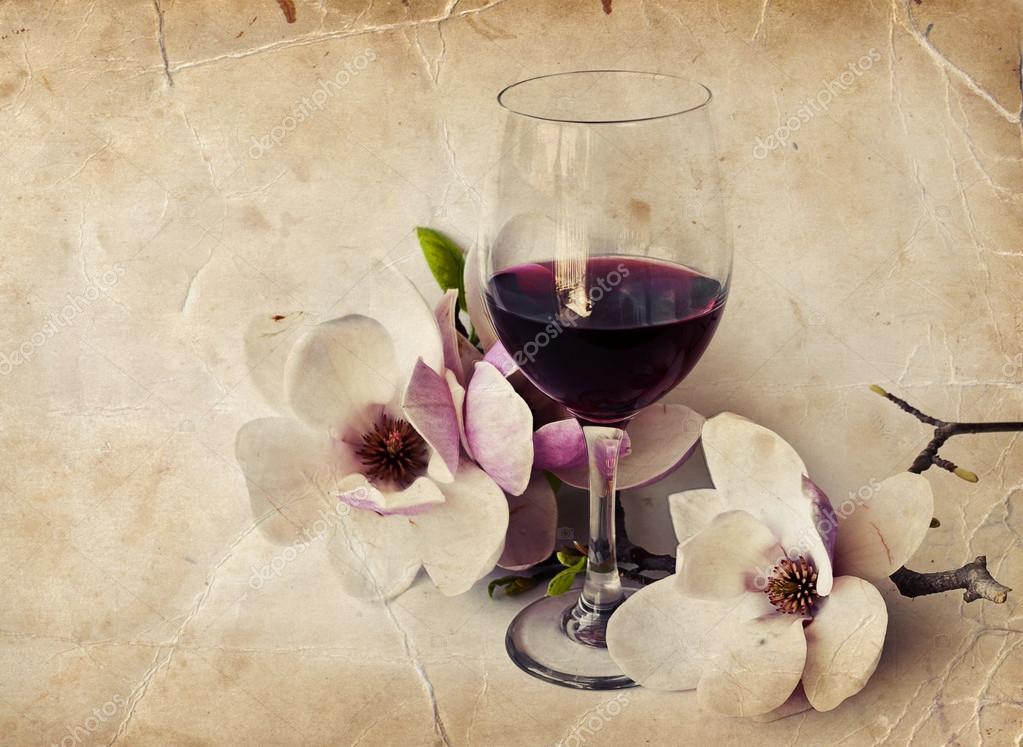 Romantic Background With Magnolia Flowers Stock Photo Image By C Artnature 43510999