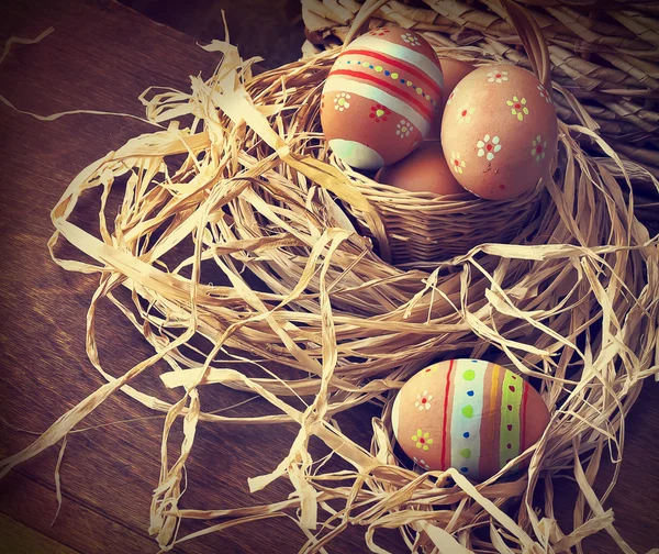 Colorful Easter eggs — Stock Photo, Image