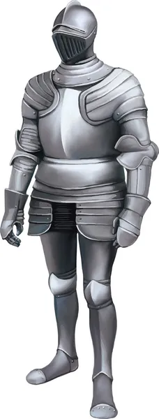 tam vücut zırh ile Ortaçağ Şövalyesi