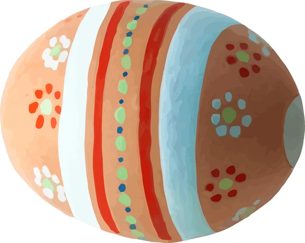 Απεικόνιση του αυγού του Πάσχα — Διανυσματικό Αρχείο